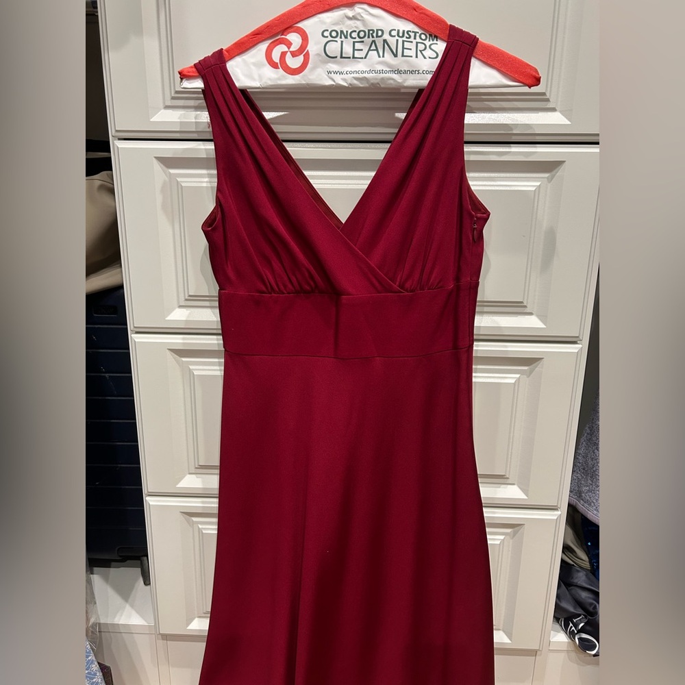 J. Crew silk bridesmaids dress